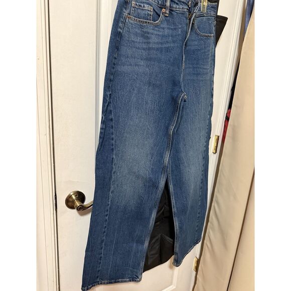 NWOT Women's Wide Leg Jeans Old Navy Size 8 - Picture 2 of 4